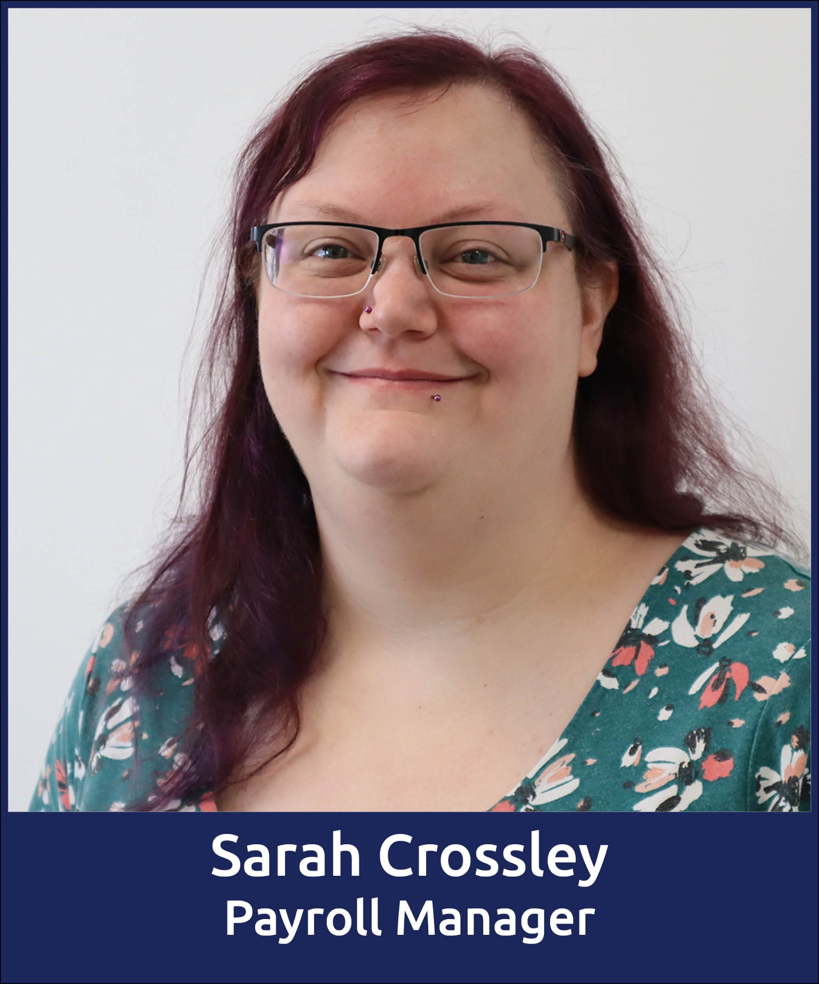 Sarah Crossley Payroll Manager