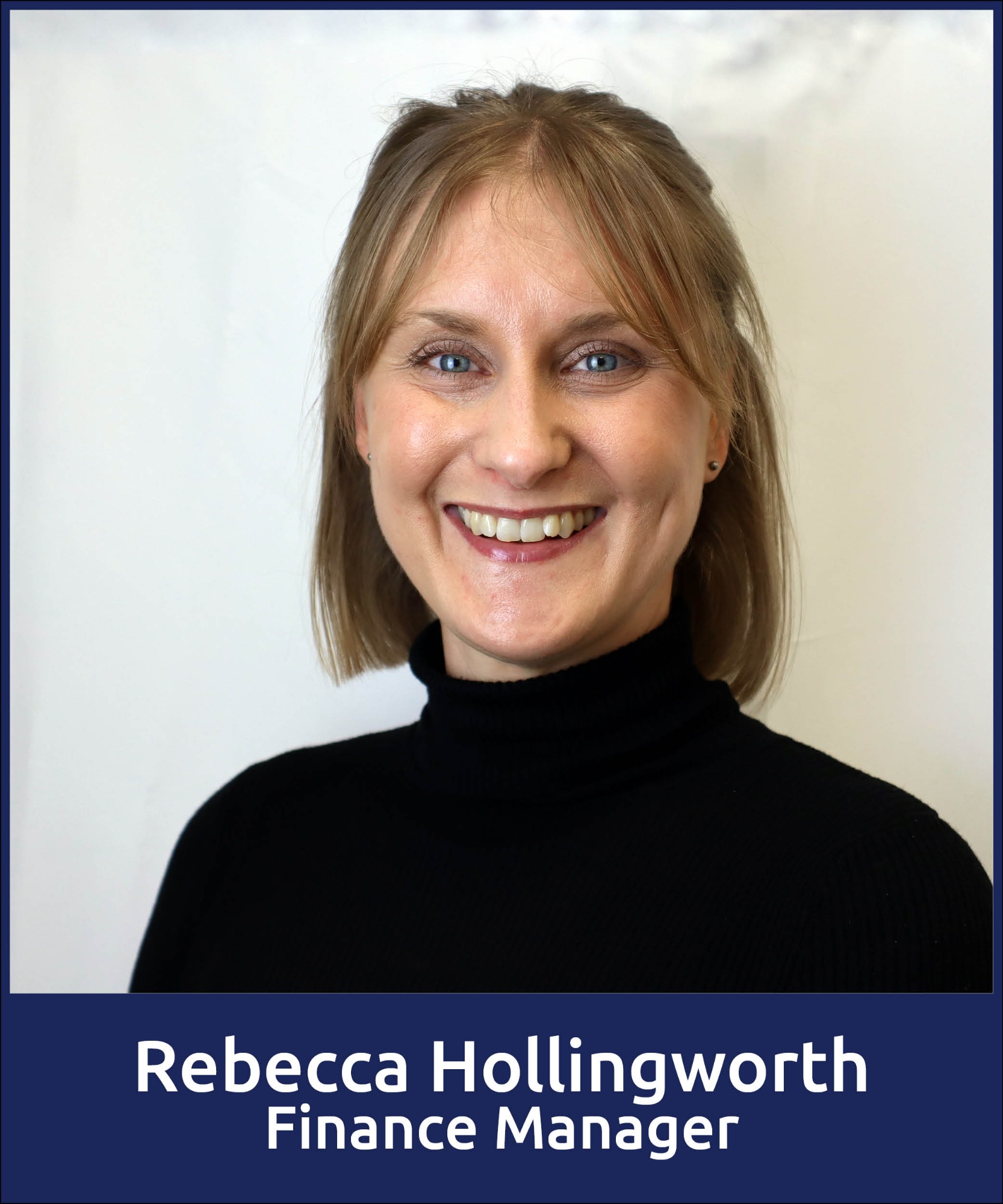 Rebecca Hollingworth, Finance Manager