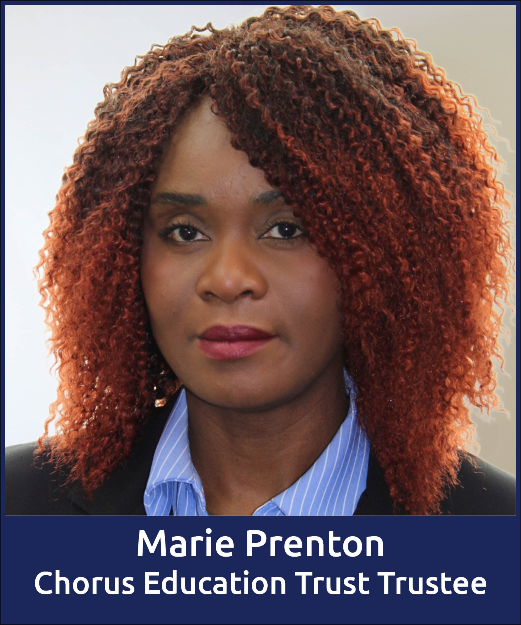 Marie Prenton smiling at the camera