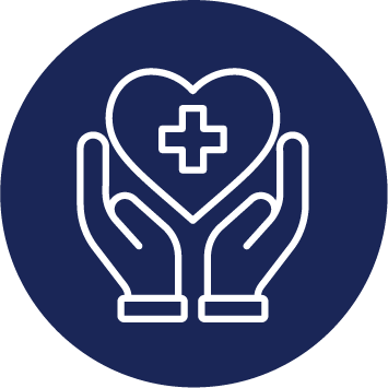 Icon depicting healthcare