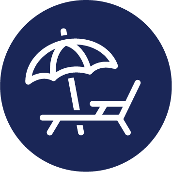 Icon depicting holidays